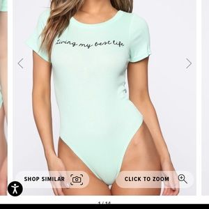 NWT Fashion Nova Bodysuit